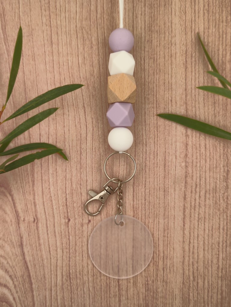 Lavender Fields Lanyard