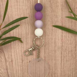 Purple Ombre Lanyard